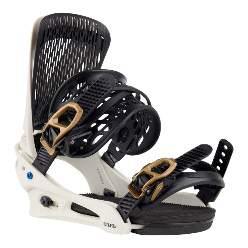 BURTON Genesis Bindings - White/Gold