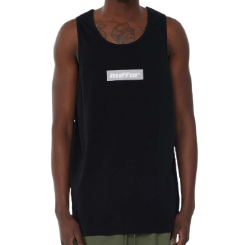 Huffer Hfr Singlet / Logo Box Black