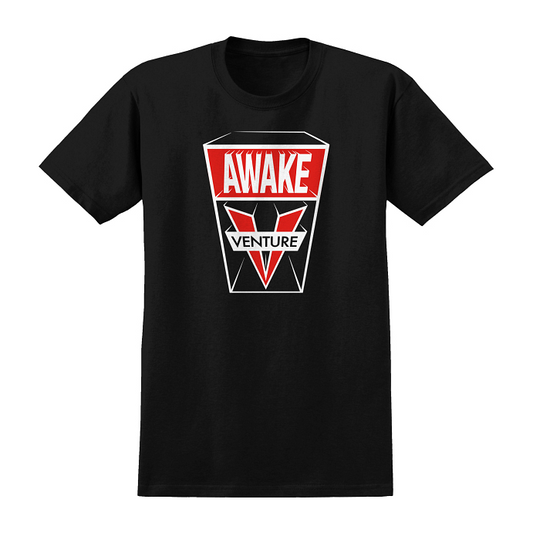 Venture Awake 3D Tee Black