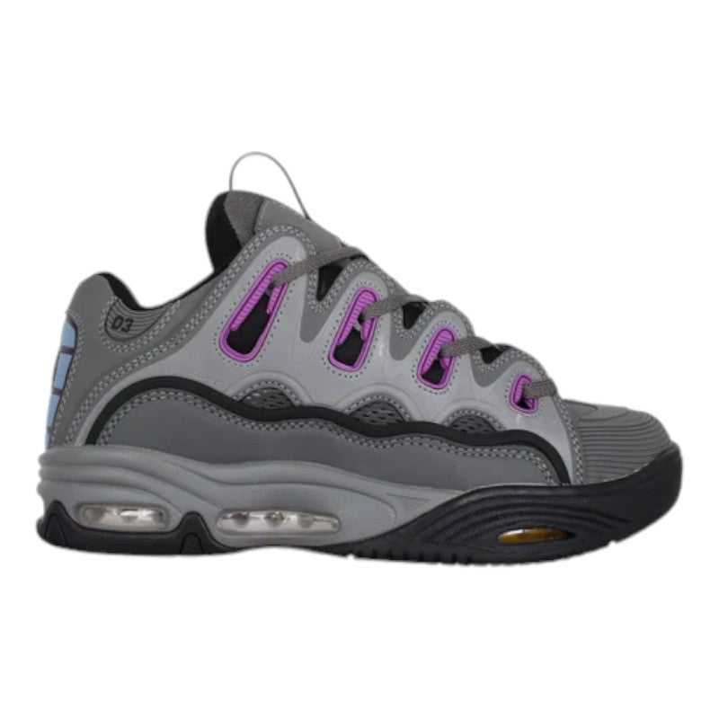 Osiris D3 2001 Grey/Purple/Yellow