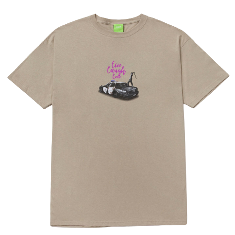 Huf Live Laugh Love Tee Sand