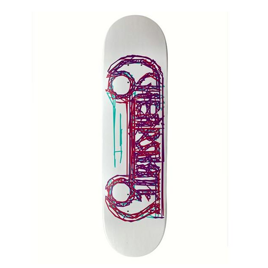 Cheapskates Scribble Deck Pink - 6 Sizes: 7.75" to 8.5"