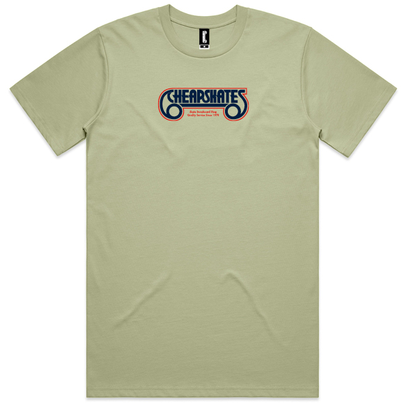 CHEAPSKATES CLASSIC LOGO T-SHIRT Pistachio