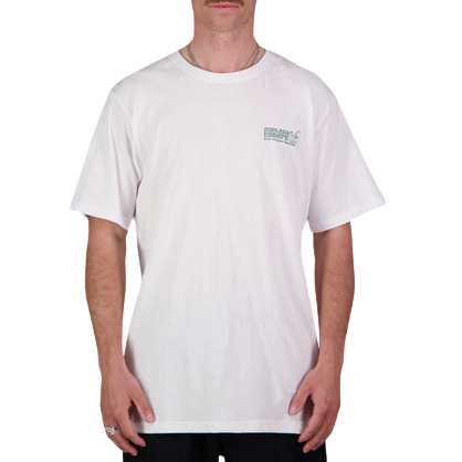 Just Another Fisherman Anglers Escape Tee White