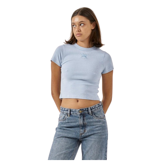 Thrills Vision Of You Y2K Tee Sky Blue