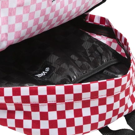 Vans Old Skool Backpack Chilli Pepper - Checkerboard