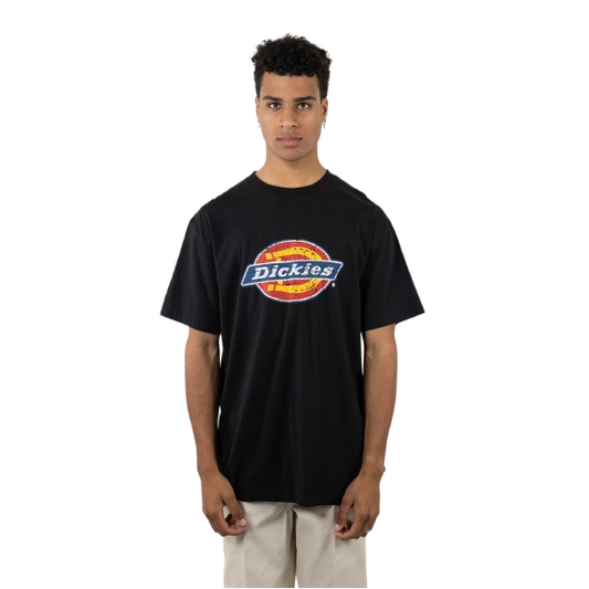 Dickies Classic Logo Distressed 330g S/S Tee Black