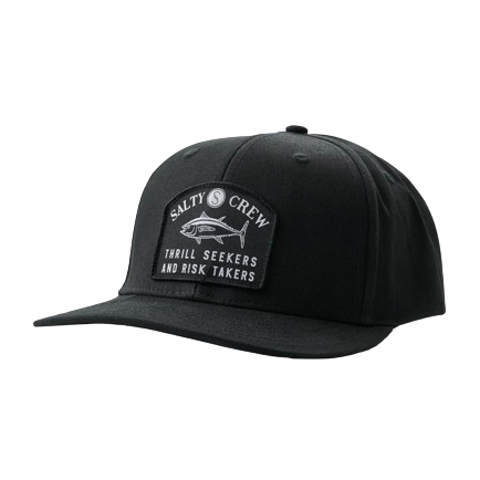 Salty Crew Fishmonger 6 Panel Cap Black