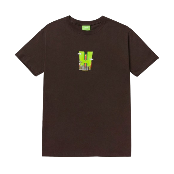 Huf City H S/S Tee Chocolate