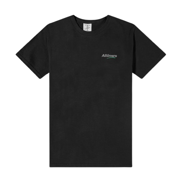 Alltimers Estate Embroidered Tshirt Black