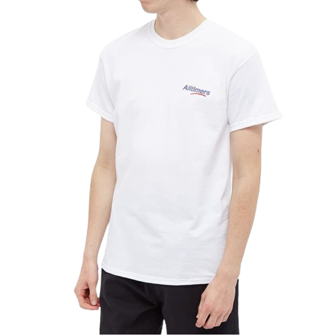 Alltimers Estate Embroidered Tshirt White