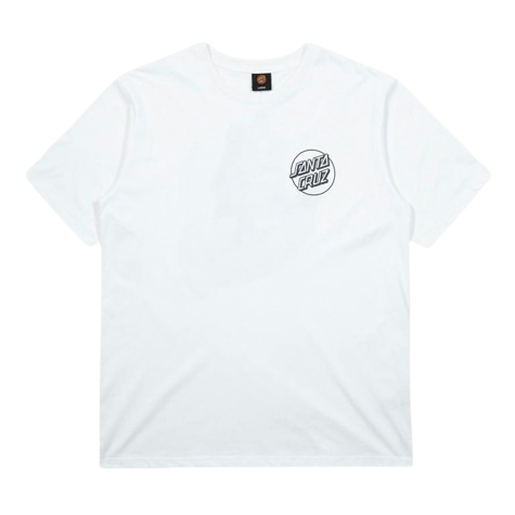 Santa Cruz Opus Screaming Hand Tee White