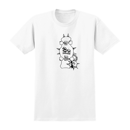 Krooked Mace Tee White/Black