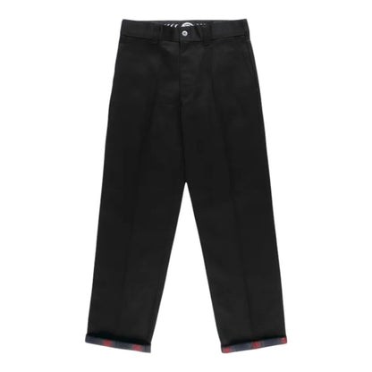 Dickies X Spitfire Flannel Cuff Pant - Black