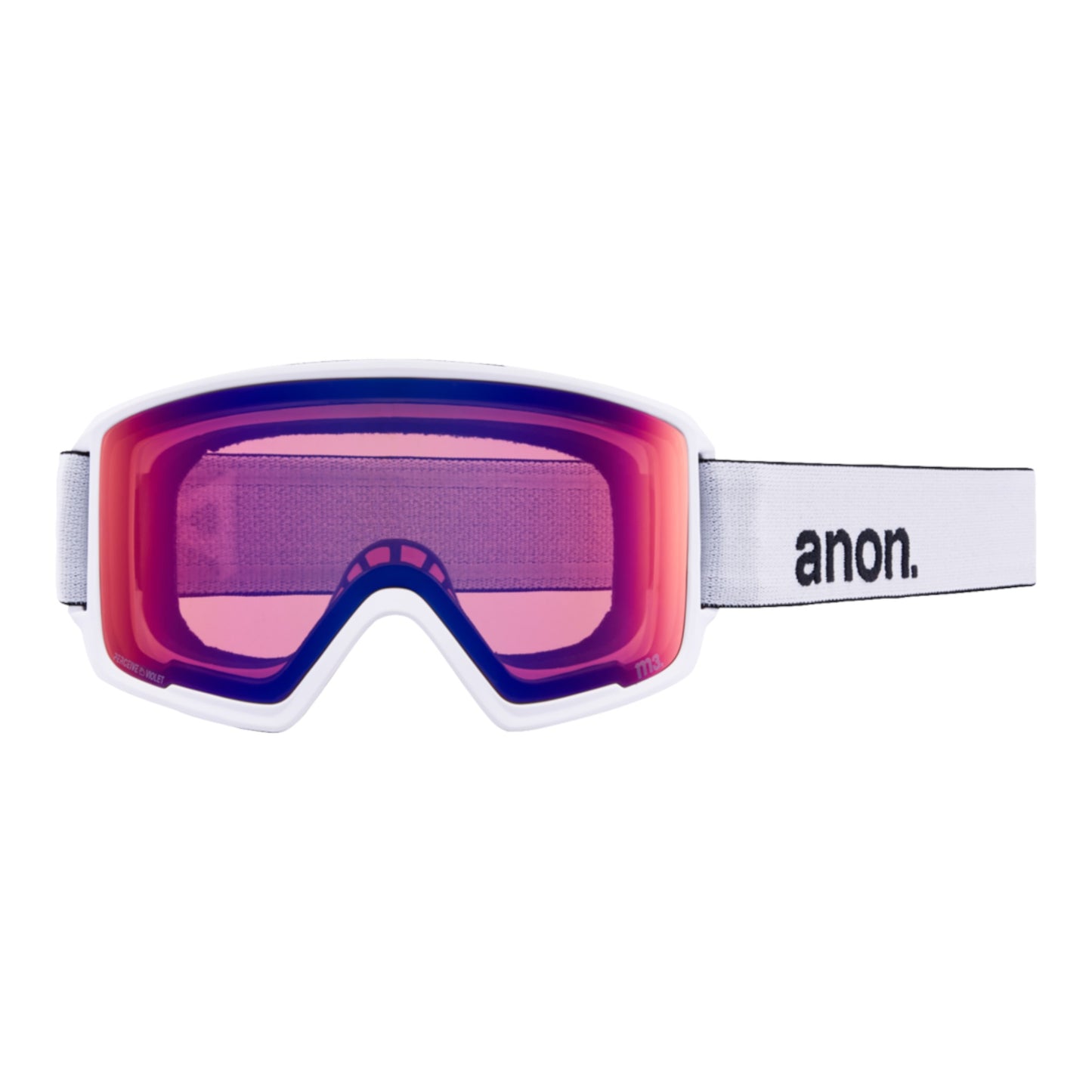 ANON M3 Goggles + Bonus Lense + MFI Facemask - White/Perceive Sunny Onyx