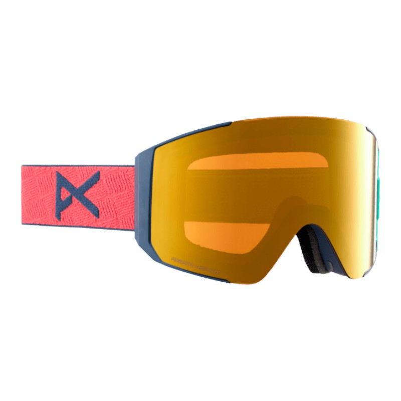 ANON Sync Goggles + Bonus Lens - Coral/Perceive Sunny Bronze