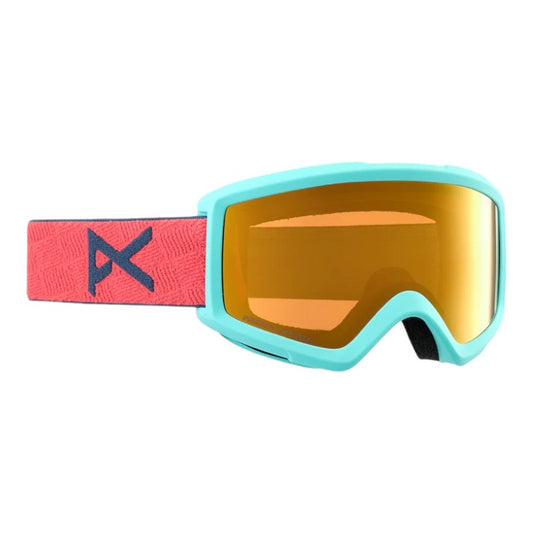 ANON Helix 2.0 Perceive Goggles + Bonus Lens - Coral/Perceive Sunny Bronze