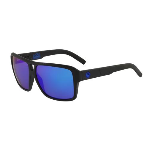 Dragon The Jam Matte Black H20/ Blue Polarized