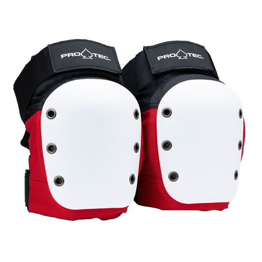 Pro-Tec Street Knee Pads Red/White/Black