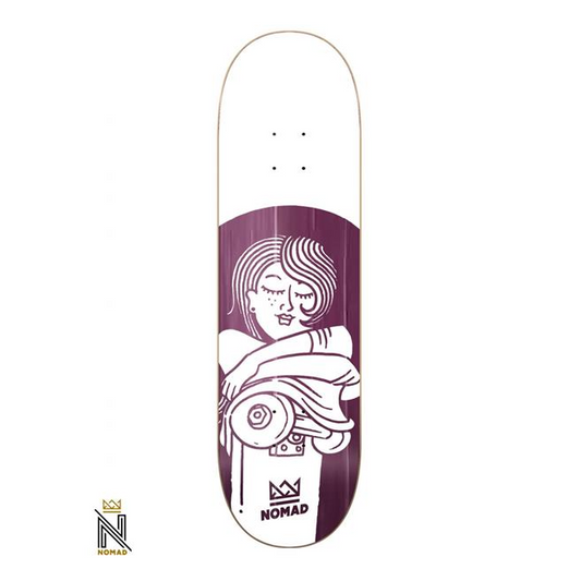 Nomad Deck Life Boobies Purple - 8.00" & 8.378"