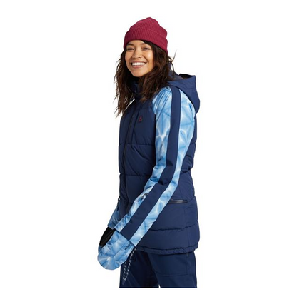 Burton 2021 Keelan Jacket Dress Blue/Blue Dailola Shibori