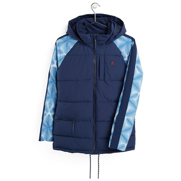 Burton 2021 Keelan Jacket Dress Blue/Blue Dailola Shibori