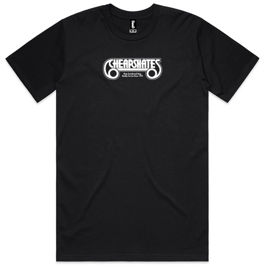 CHEAPSKATES CLASSIC LOGO T-SHIRT Black