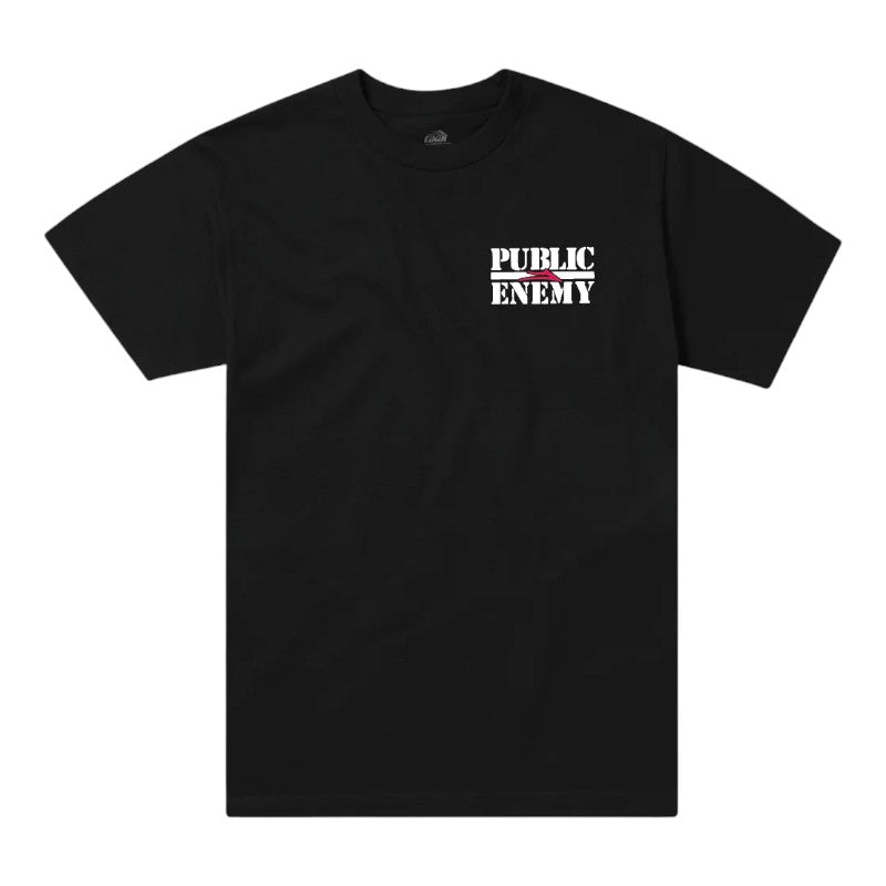 Lakai Public Enemy Sniper Logo Tee - Black