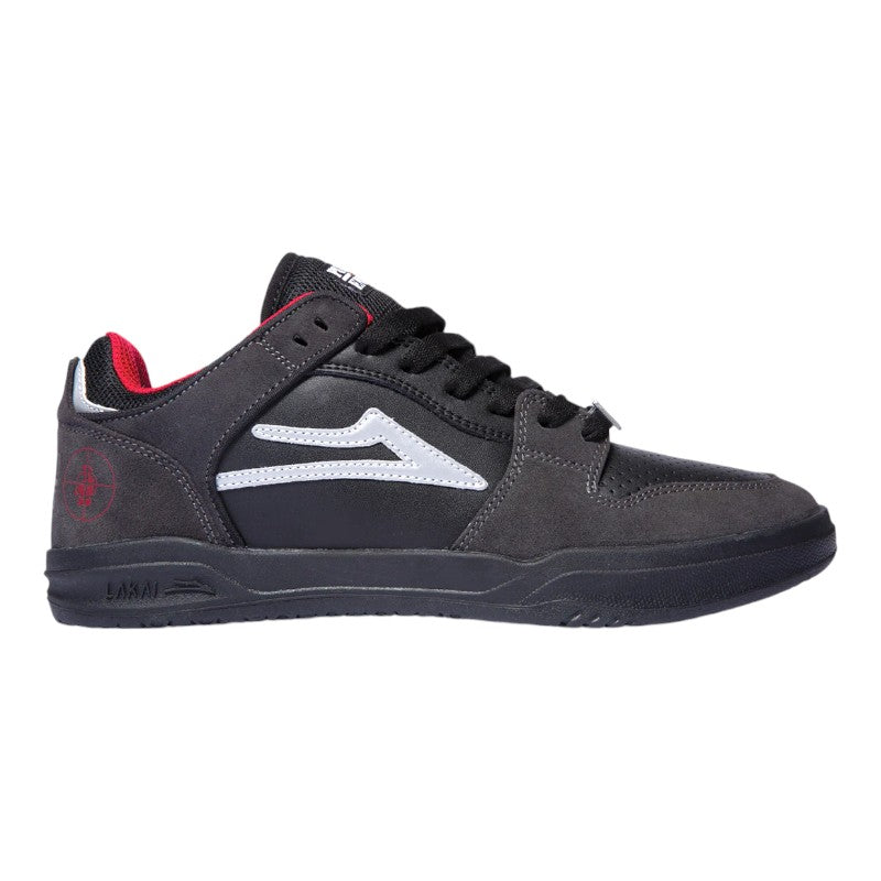 Lakai Public Enemy Telford Low - Black/Charcoal