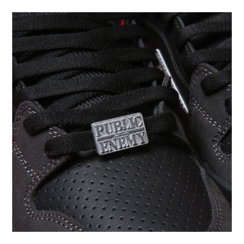 Lakai Public Enemy Telford Low - Black/Charcoal