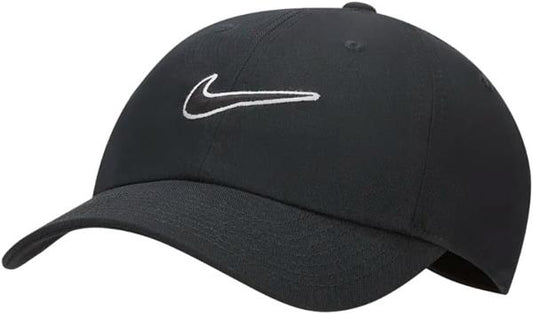 Nike Club Unstructured Swoosh Cap Black