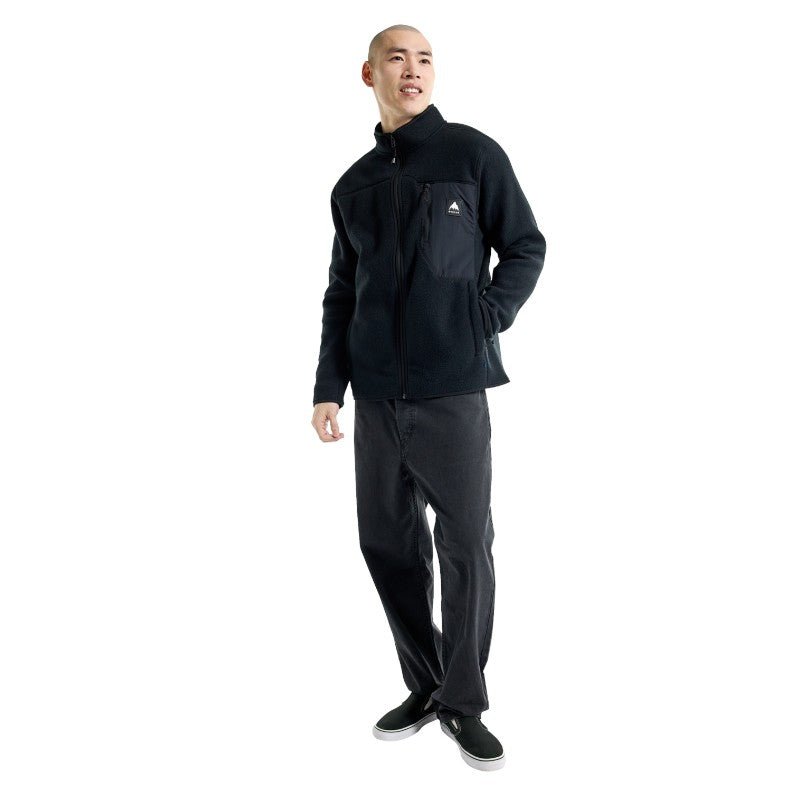 Burton Cinder Full-Zip Fleece – True Black