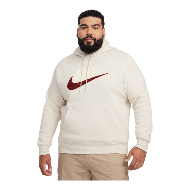 Nike Club BB PO Hood - LT Orewood Brown