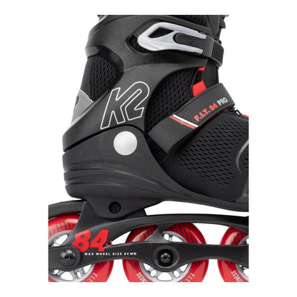 K2 F.I.T. 84 Pro Inline Skates - Black/Red