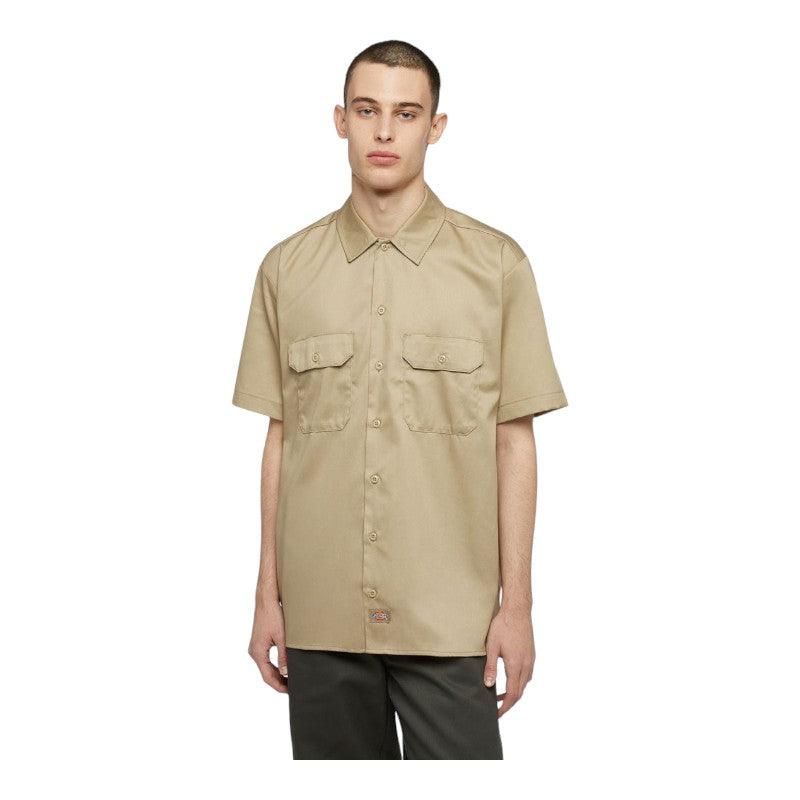 Dickies Short Sleeve Work Shirt - Khaki