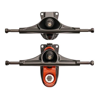 Globe Slant Surf Skate Trucks Black/Red - 6.25