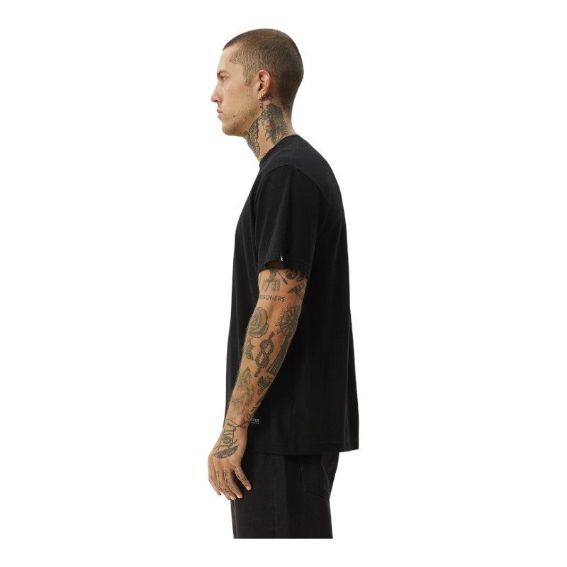 Afends Classic Hemp Retro Fit Tee - Black