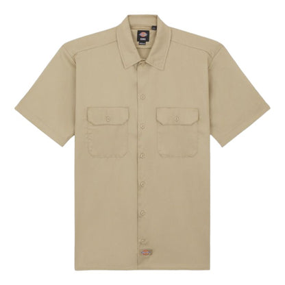 Dickies Short Sleeve Work Shirt - Khaki