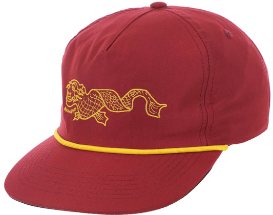 Krooked Slow Feet Snapback - Burgundy