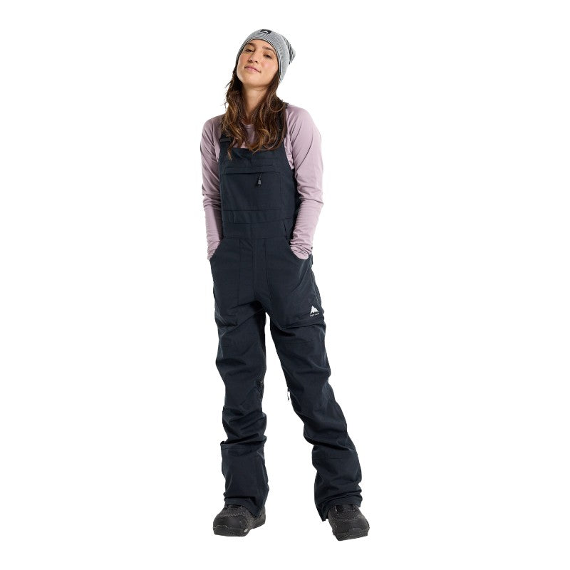 BURTON Women's Avalon Bib Pant  - True Black