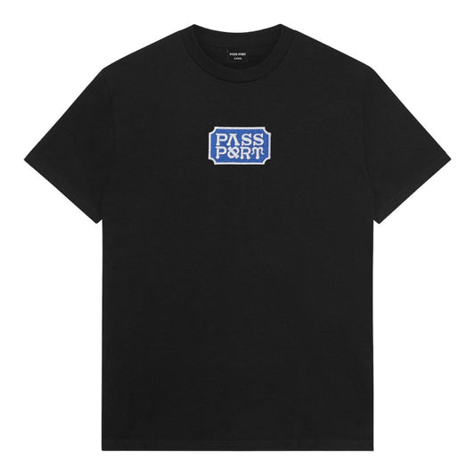 Passport Yearbook Logo Tee - Black