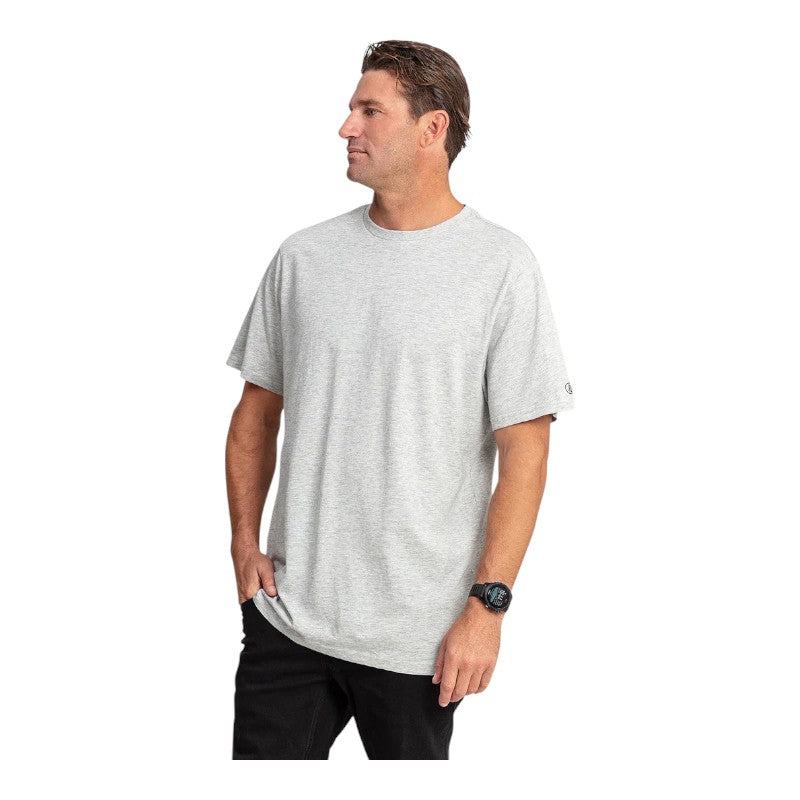 Volcom Aus Solid Tee - Grey Marle