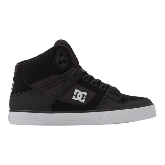 DC Pure High Top WC - Black/White/Battleship