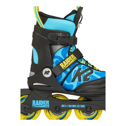 K2 Raider Pro Inline Skates - Blue/Yellow