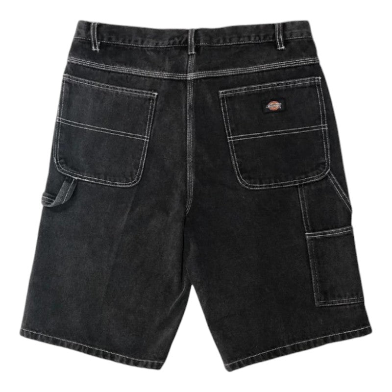 Dickies DX200 Lightweight Denim Carpenter 11" Short - Washed Black