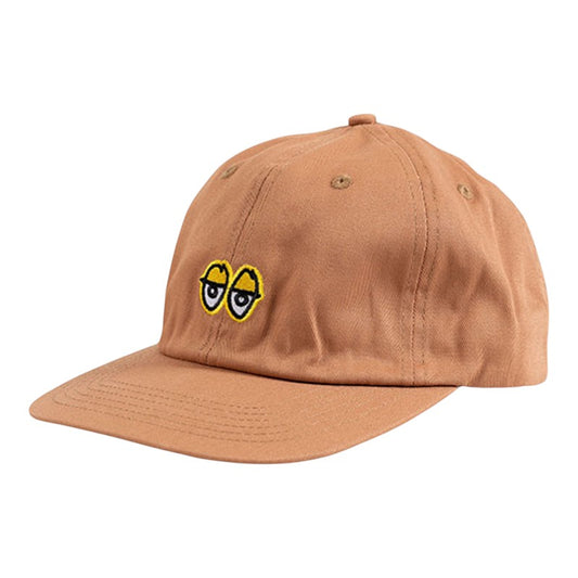 Krooked Eyes Cap - Tan/Gold