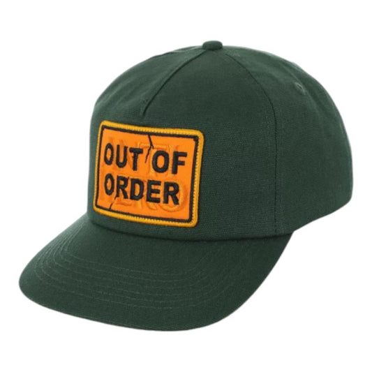 Antihero Out Of Order Snapback Hat - Forest Green