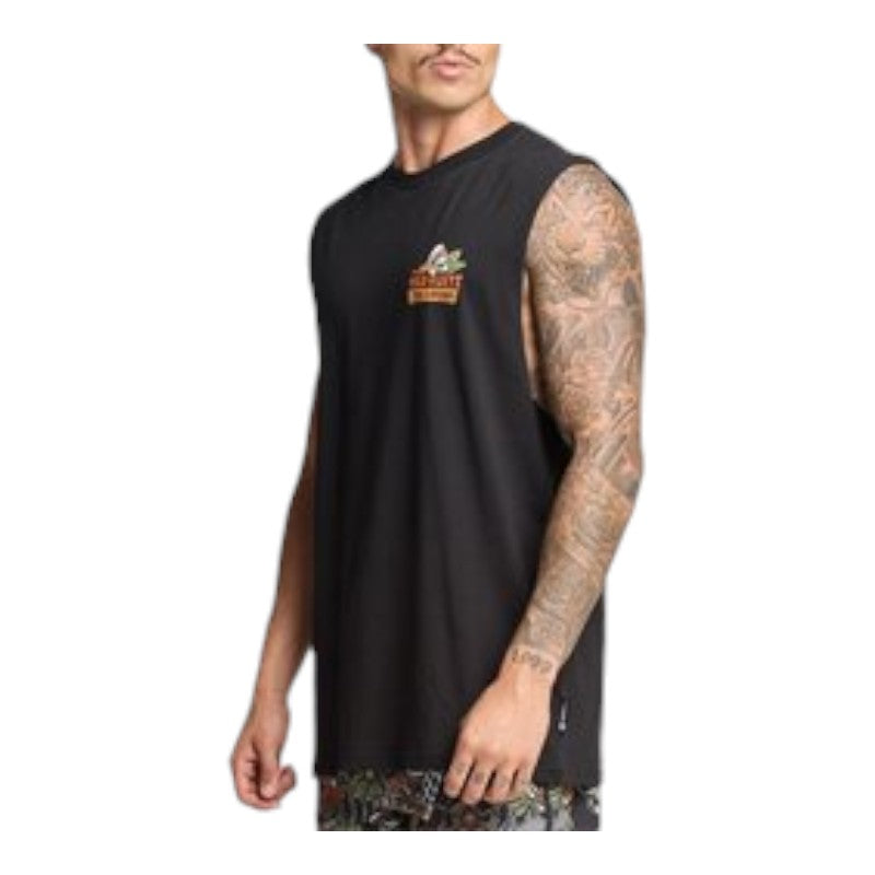 Mad Hueys Island Captain Muscle - Black