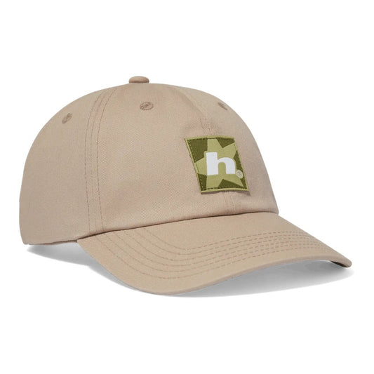 HUF Star Box Logo Cap - Stone