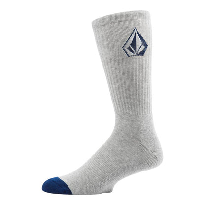 Volcom Full Stone Socks 3 Pack - Petrol